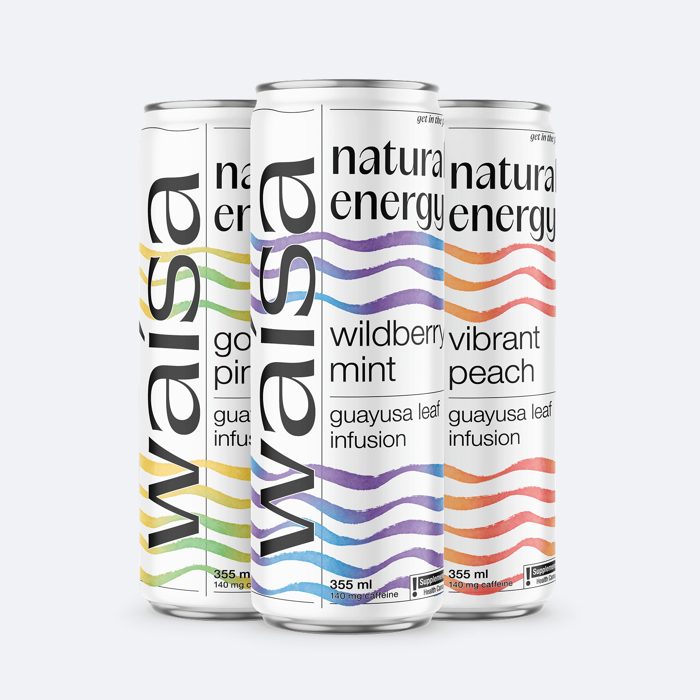 Waísa Natural Energy - Variety Pack