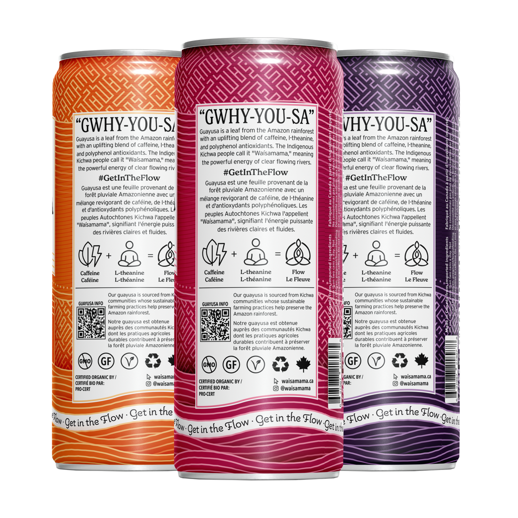 organic cold brew guayusa - yerba mate smoother cousin - l theanine - natural energy drink - guayusa tea - caffeine - coffee alternative - no jitters no crash