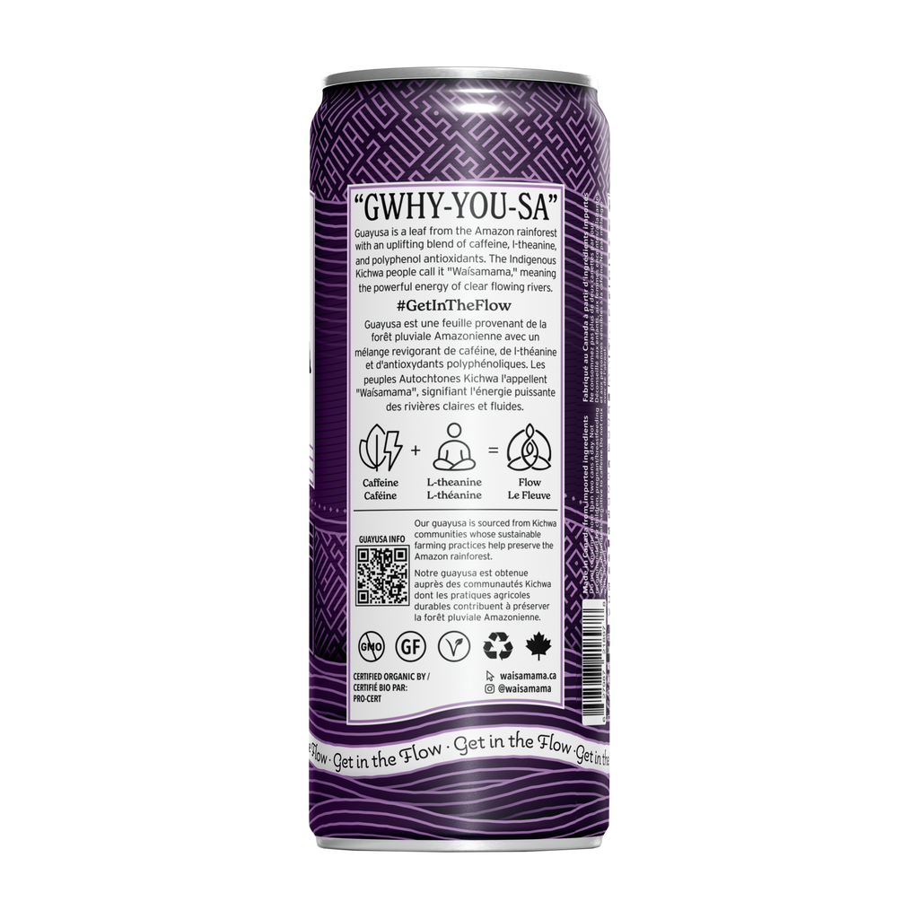 organic cold brew guayusa - yerba mate smoother cousin - l theanine - natural energy drink - guayusa tea - caffeine - coffee alternative - no jitters no crash